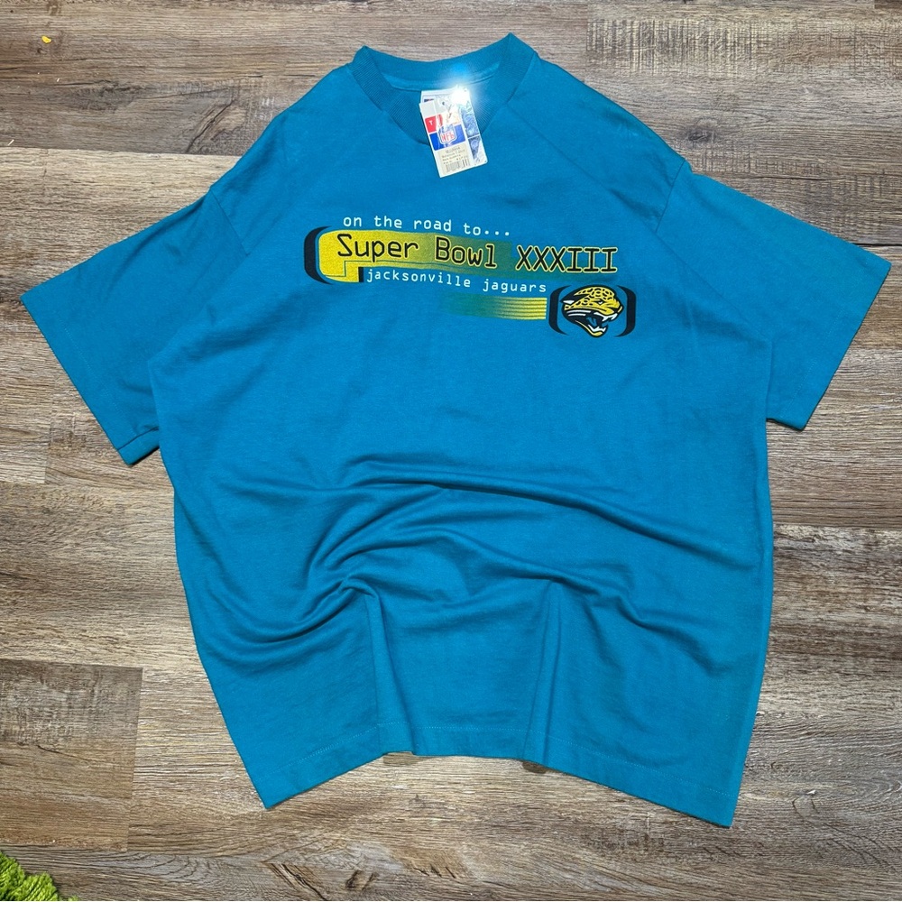 NWT Vtg 1998 Jaguars T Shirt‎